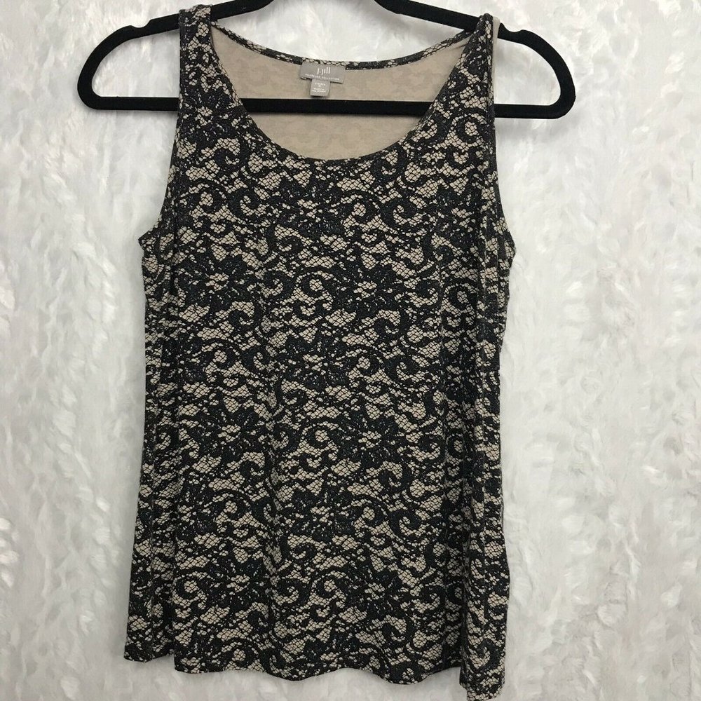 J. Jill Wearvever Collectiom lace pattern stretch